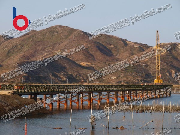 100型貝雷橋-廣州夏深鐵路